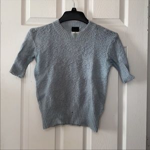VTG D&G Dolce & Gabbana Ice Blue Mohair Sweater